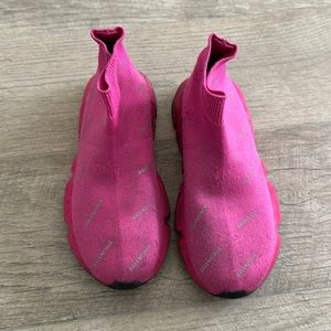 Girls Balenciaga knit sneaker